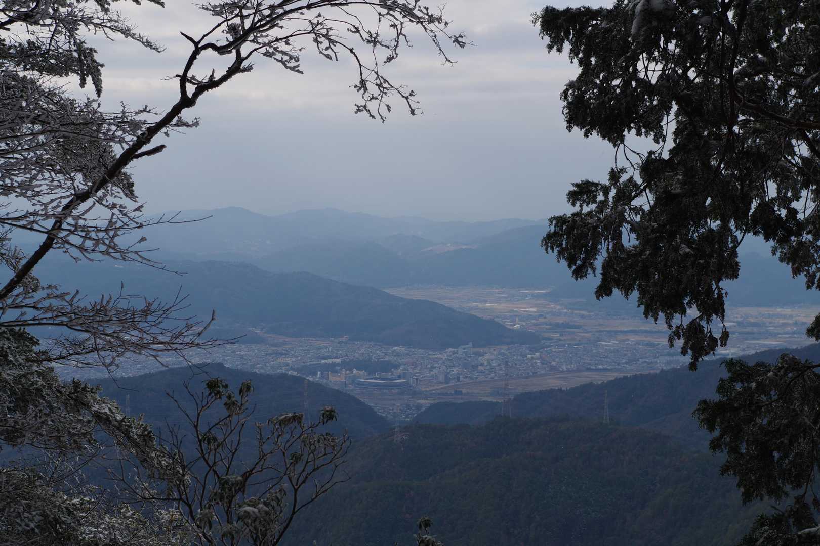 荒神峠-愛宕山-清滝バス停 縦走コースの写真