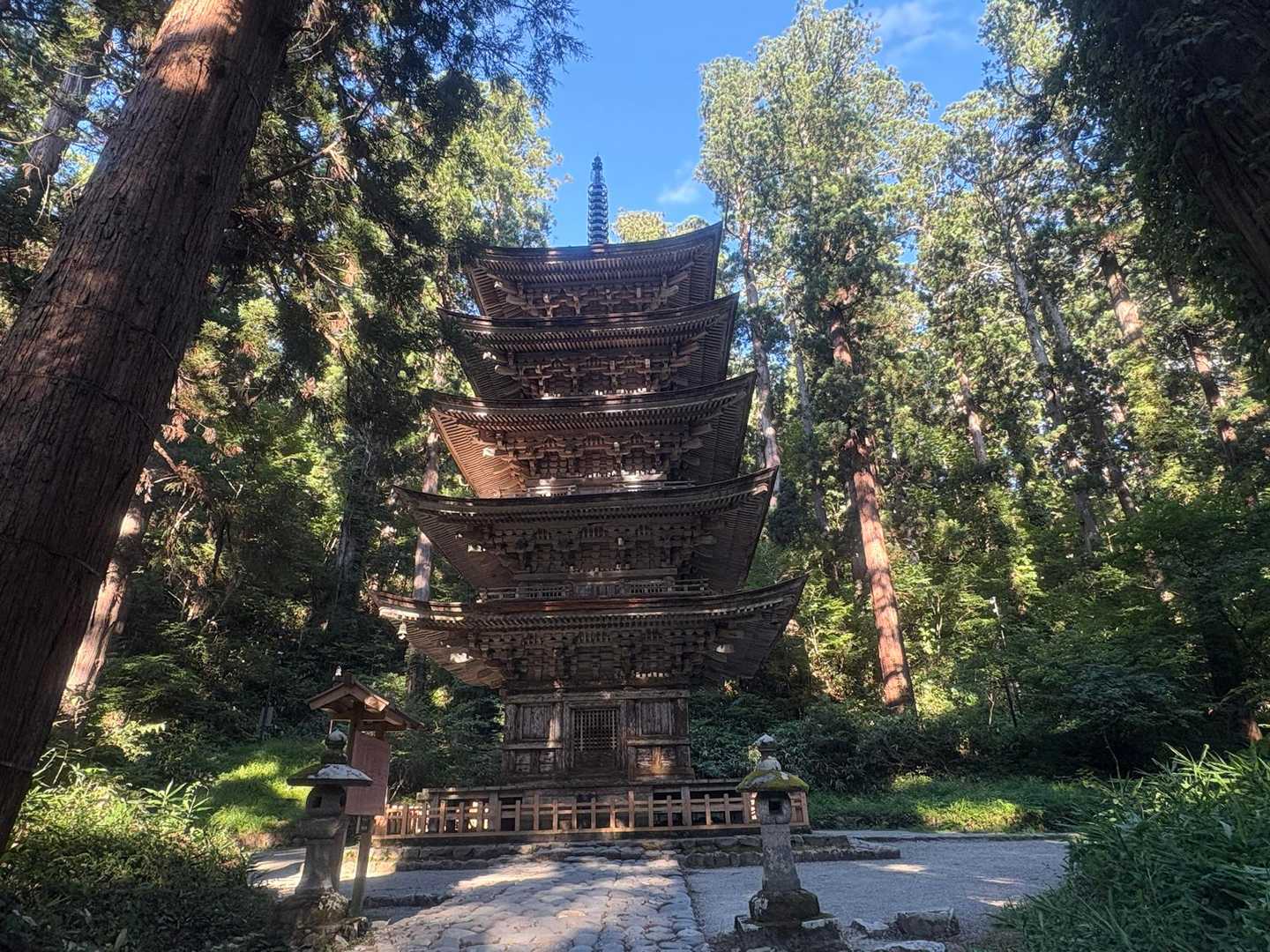 羽黒山 往復コースの写真