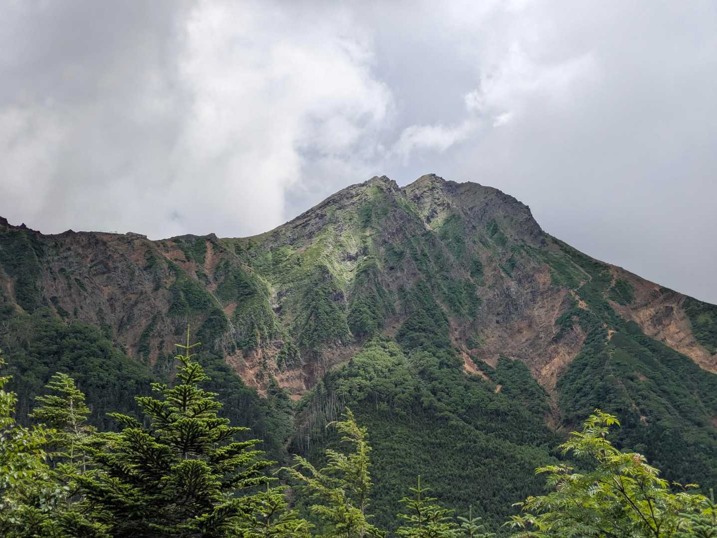 美濃戸口登山口-美濃戸登山口-堰堤広場-赤岳-硫黄岳 往復コースの写真