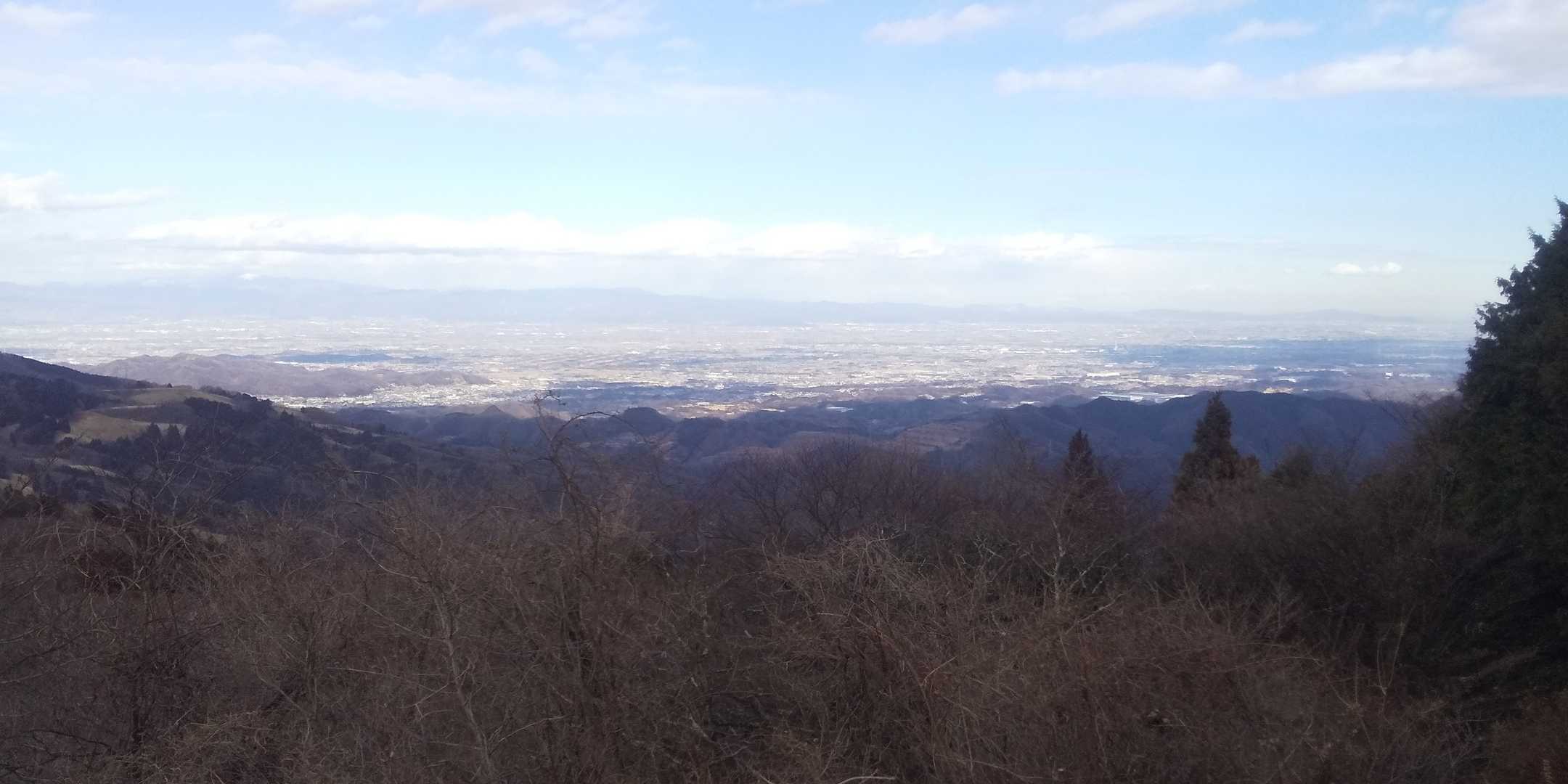 展望が開けていて遠くは八ヶ岳までみえてました🤗