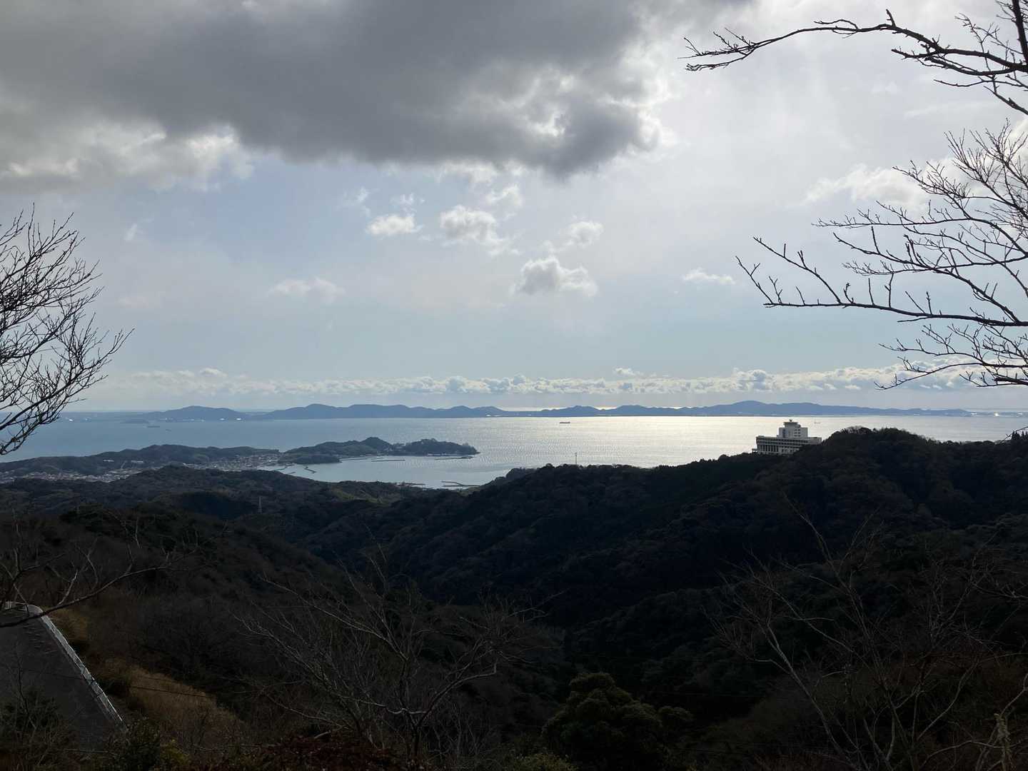 海が見える