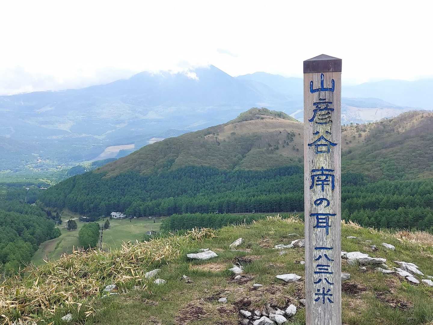 南の耳🙋山頂到着
