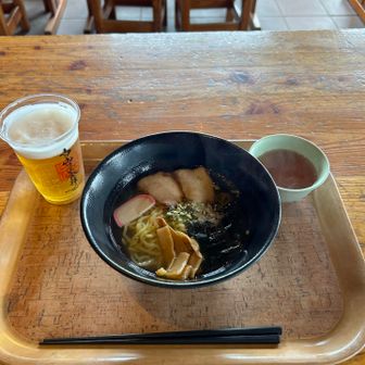 塩ラーメン。疲れた身体に沁みる…。
