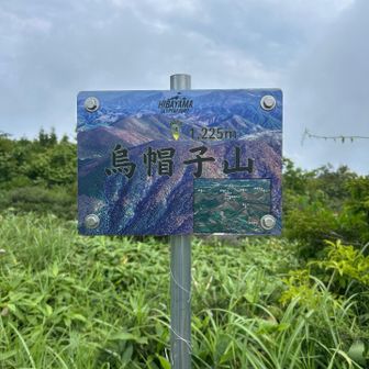 烏帽子山　さぁー 三角点探しだ‼️