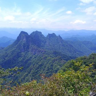相馬岳から