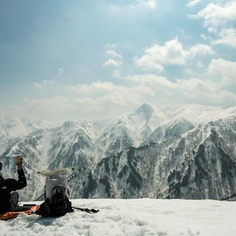 万太郎を見ながらランチ♪