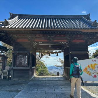 低山だけど絶景✨
山に登らない時は、ここから階段で歩いてお参りしてました☺️