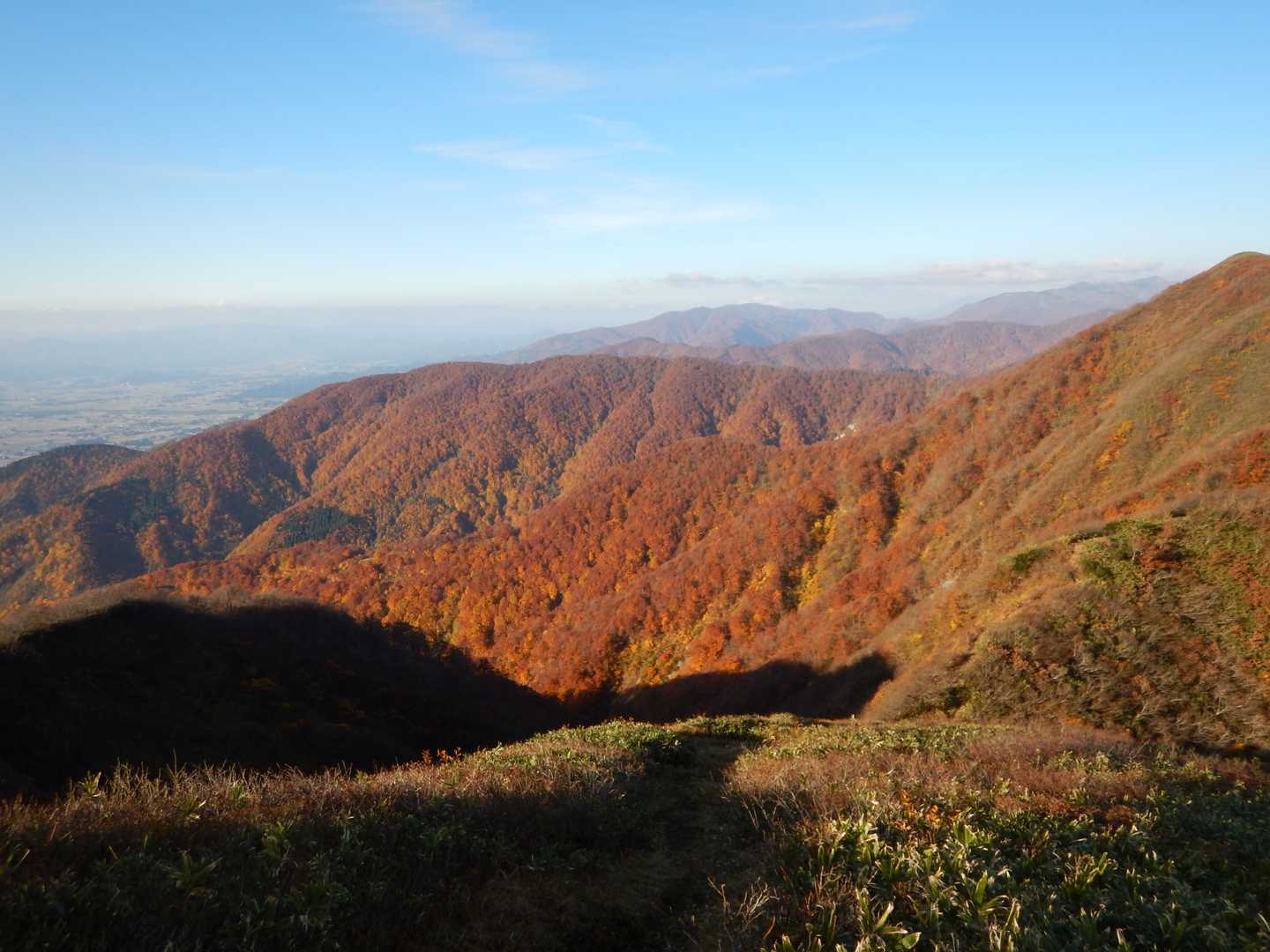 峰越登山口-北ノ股岳-真昼岳 往復コースの写真
