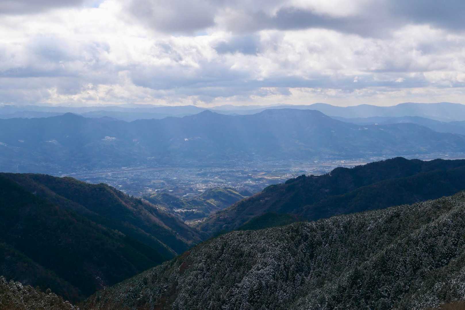 和泉葛城山からの眺望