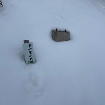 埋もれた山の神