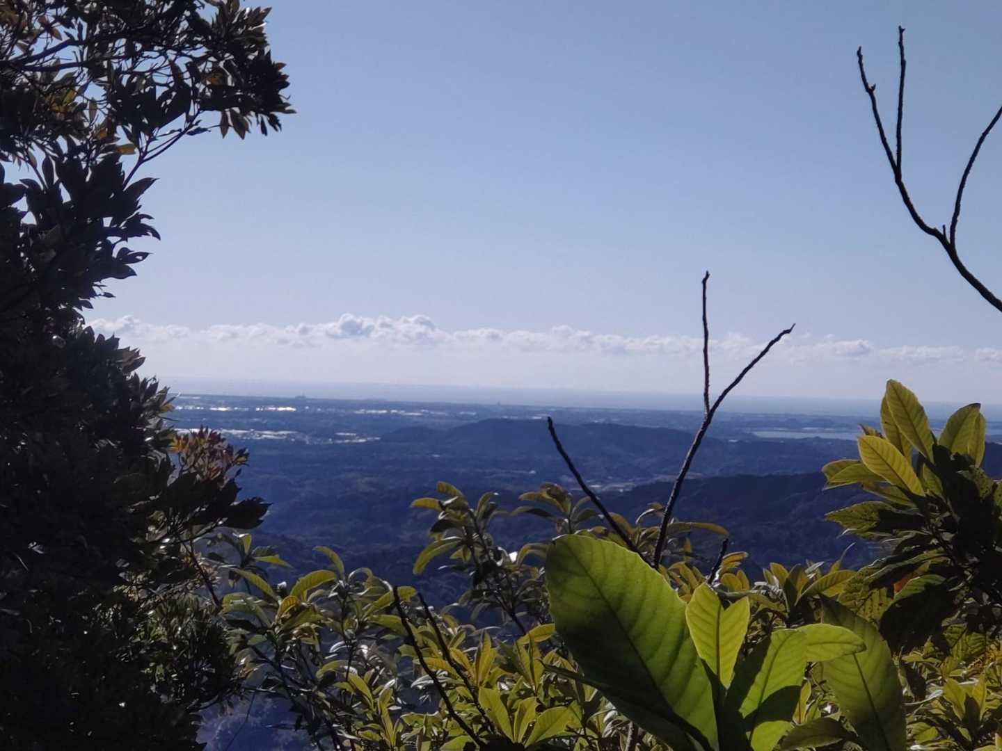 見晴らし岩からの景色見て、頑張ろう✌️