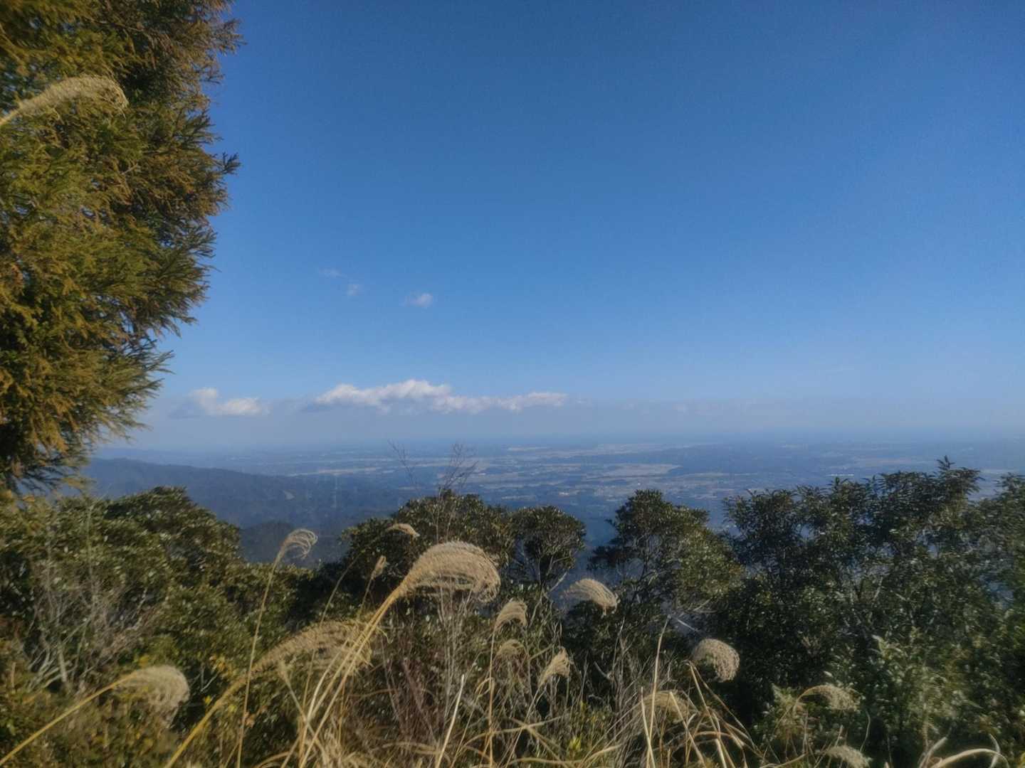 風のひろば-作業小屋跡-矢筈岳-釋迦ヶ岳-釈迦ヶ岳登山口 縦走コースの写真