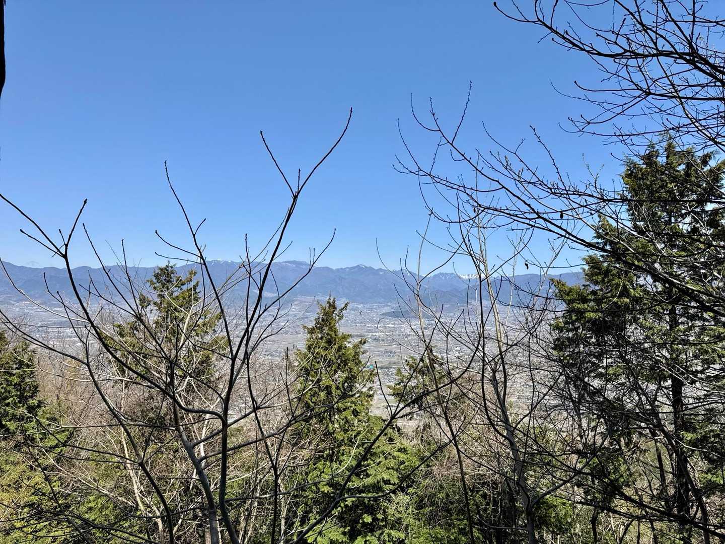 奥秩父の山並み