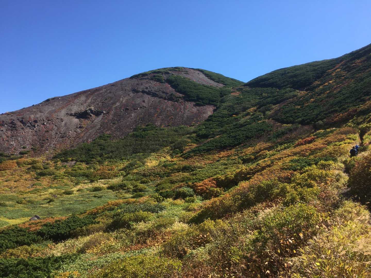 ９合目付近からの風景