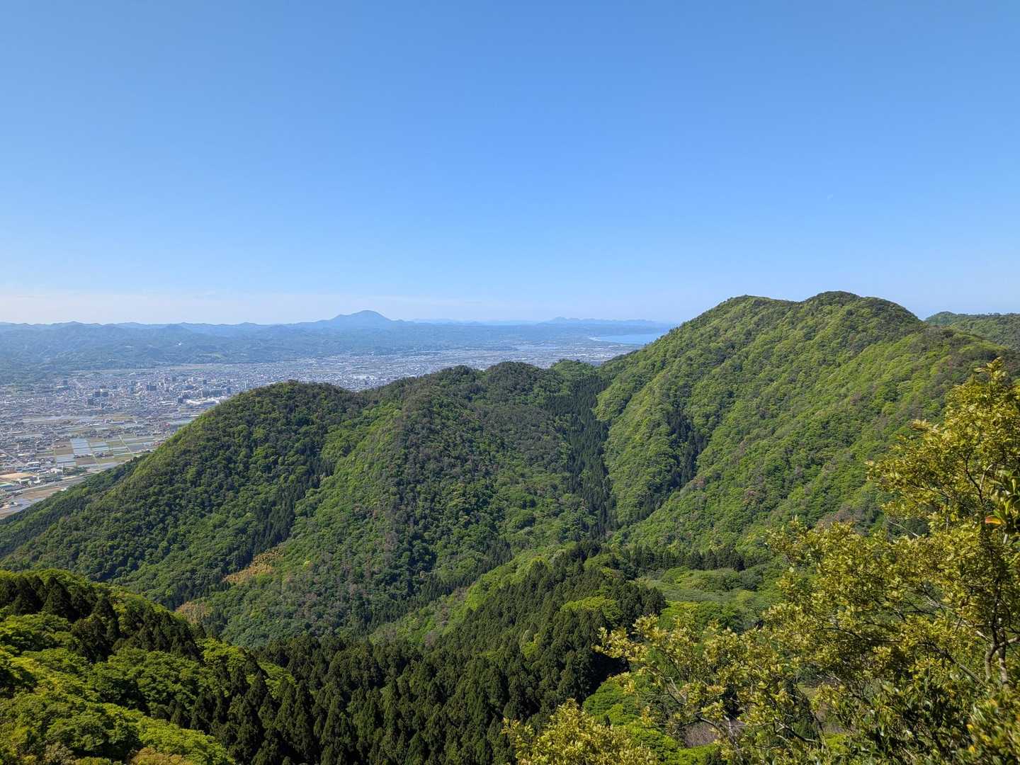 旅伏峰-伊努谷峠-鼻高山 往復コースの写真