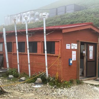 野糞の誘惑に勝ち
こちらのトイレまで我慢した！