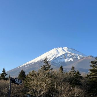 駐車場に下りて来て振り返ると✨