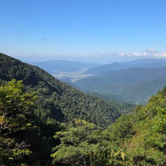 勝山の町
