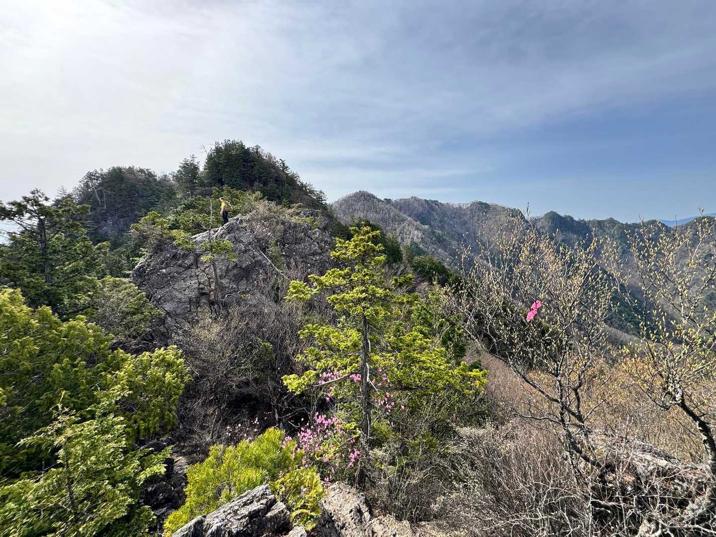 この後のルート
両神山は右端辺りかしら