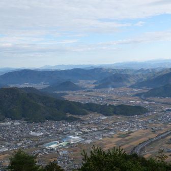 向山から春日方面の眺め