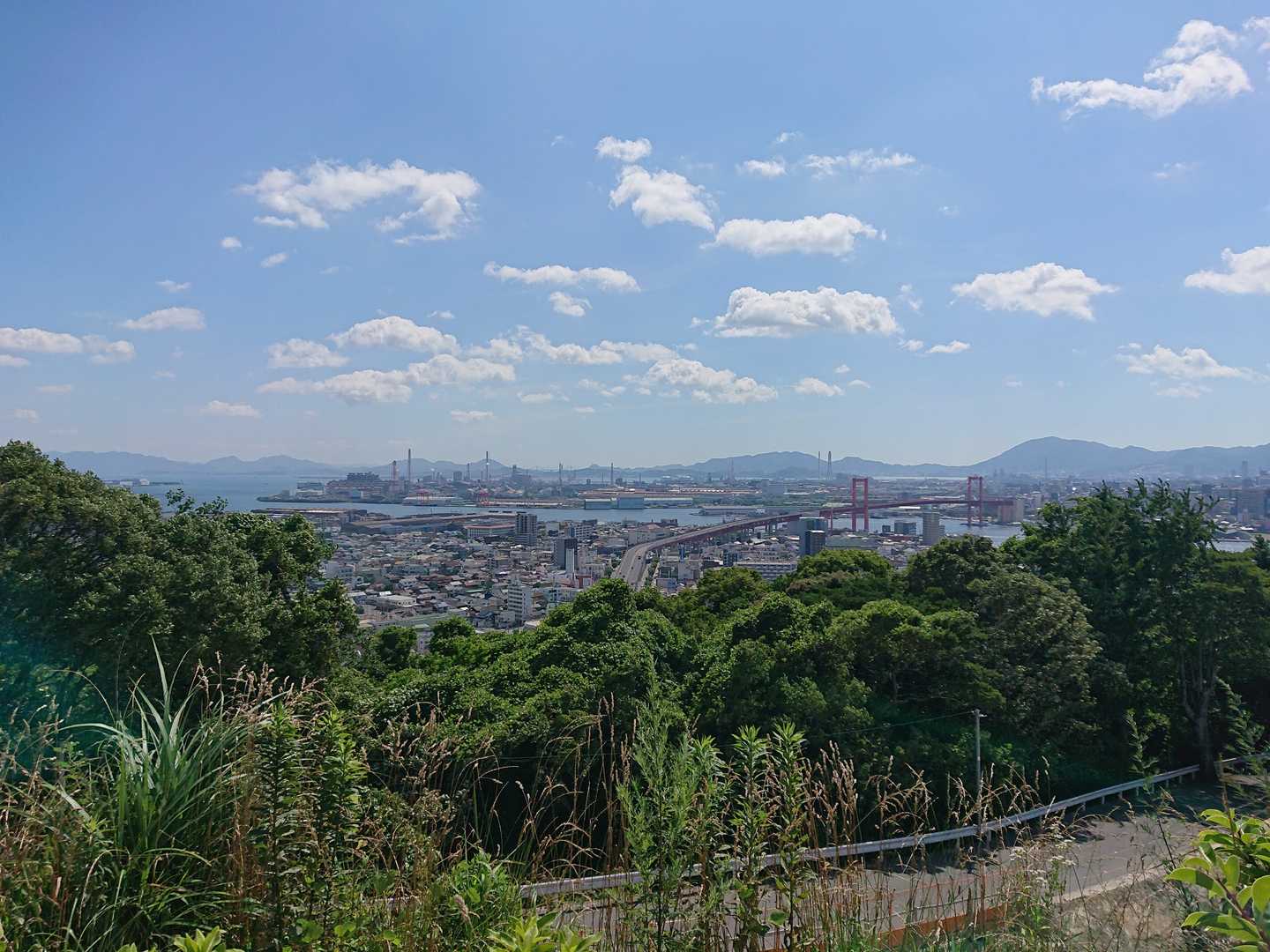 ハザマ峠-弥勒山-烽火台山-石峰山-藤ノ木越-高塔山-若松 縦走コースの写真