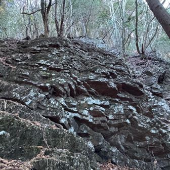 鋸山へ向かう途中
岩の重なりが面白くて興味深い、、🤔

