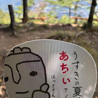 ここは臼杵ではありません。
鎮南山の方が暑いかもね😅