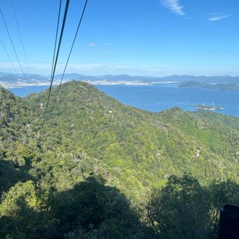 帰り(下山)はロープウェイで🚡
