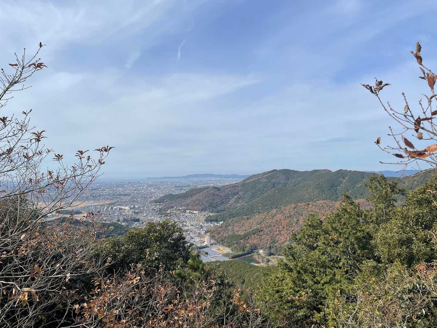 ダンギ岩から豊橋方面