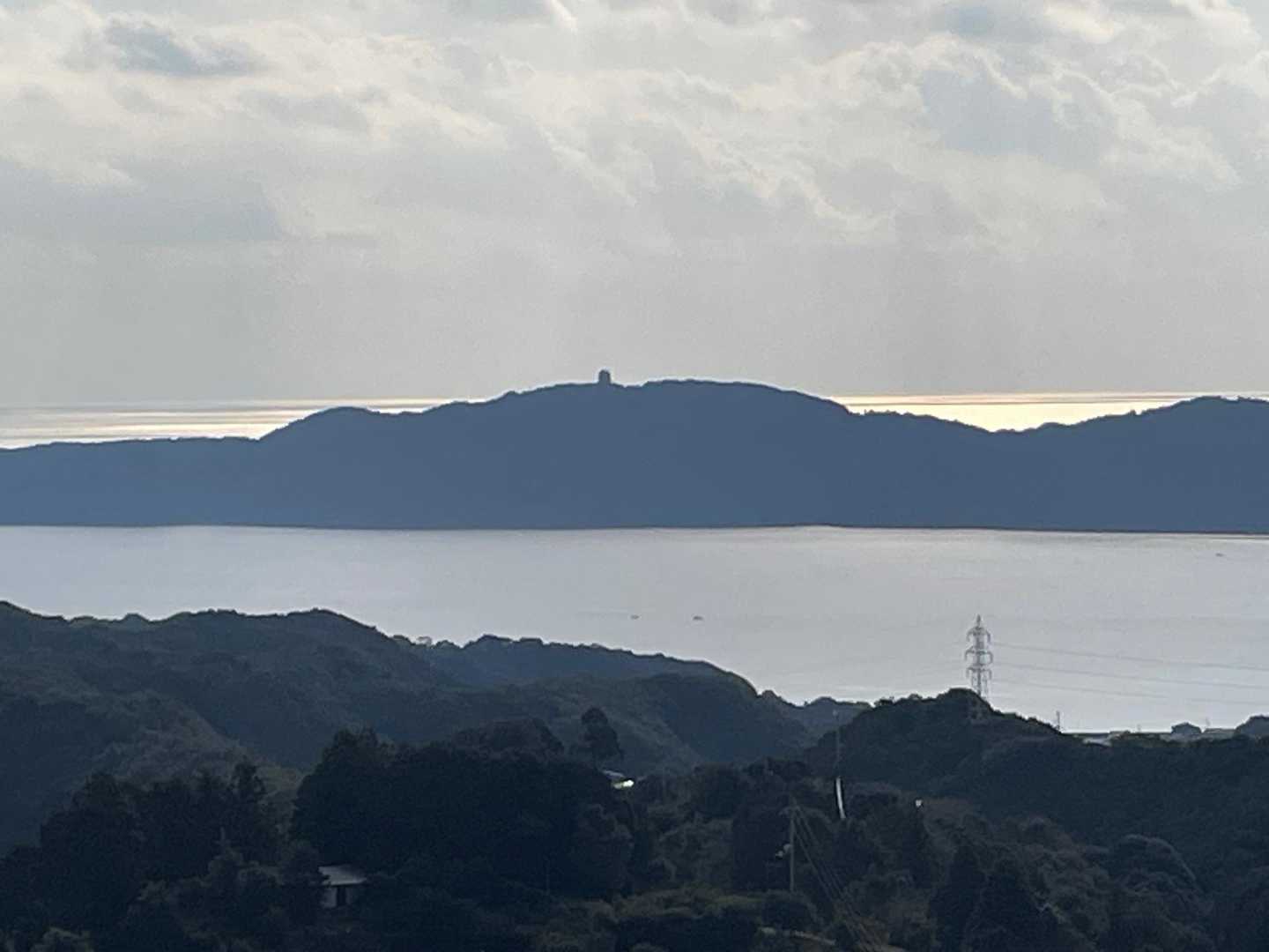 年末に大島の金山に登りました
