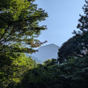 あの経ヶ岳まで登ります
