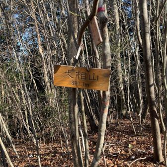 大相山山頂標識