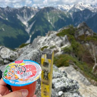 凍らせたゼリーを補給
溶けてたけどやや冷たく回復