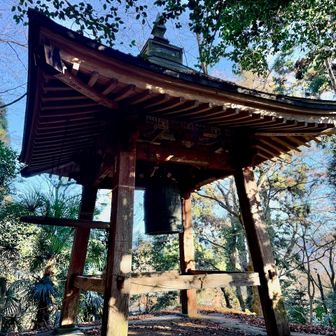 大晦日には除夜の鐘を鳴らすのでしょうね。