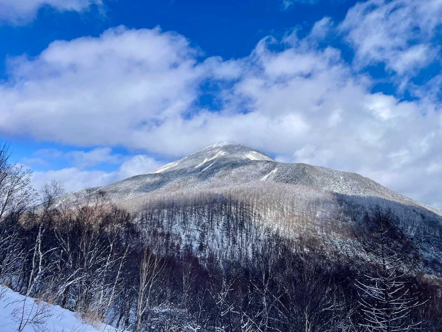 素晴らしい〜　　　蓼科山🏔️