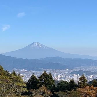 富士山キレー😍