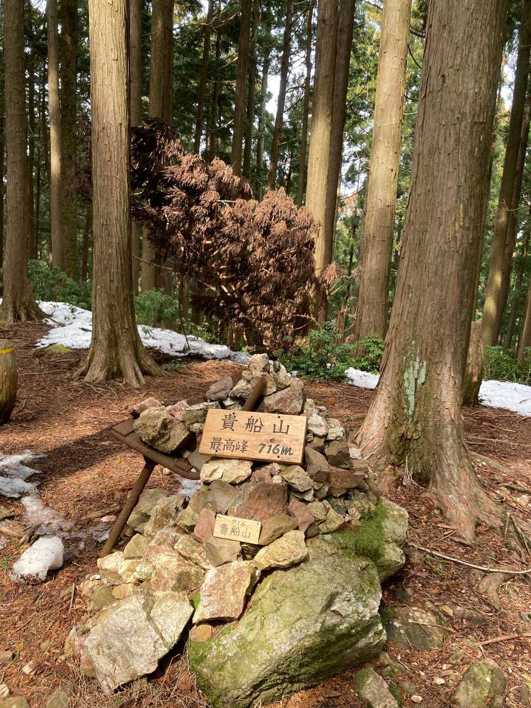 貴船山716m