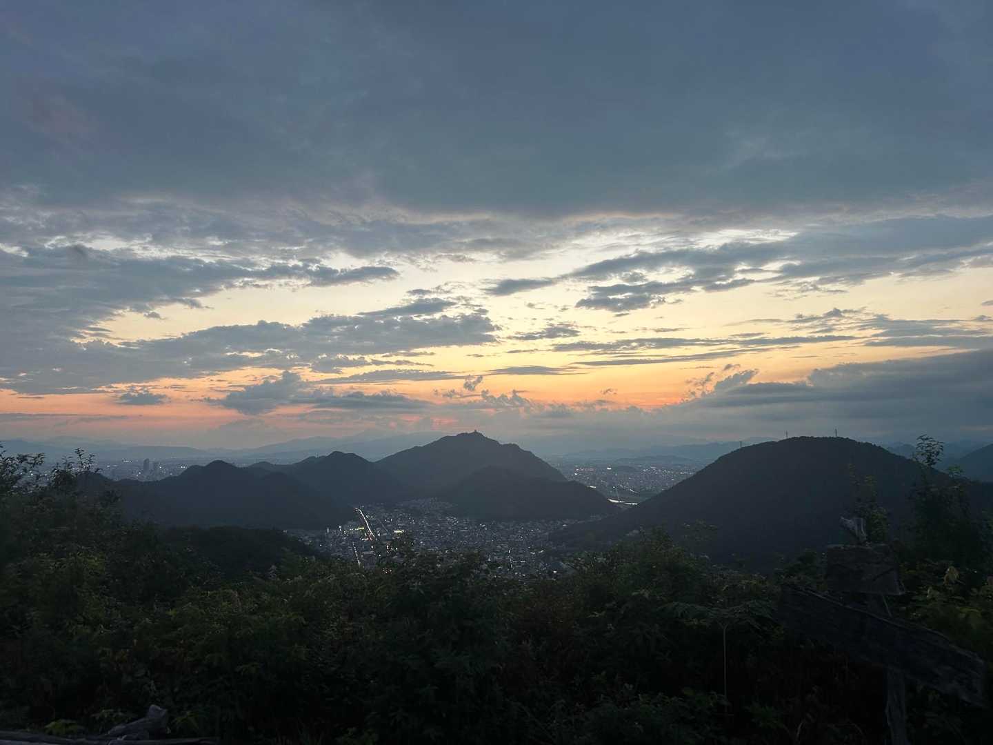 三峰山 往復コースの写真