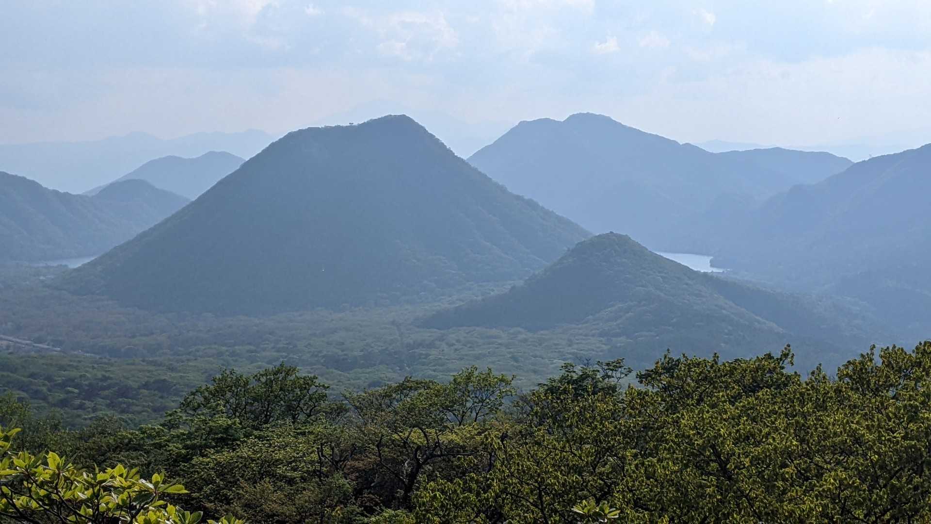 榛名湖外輪山がボコボコっとー！