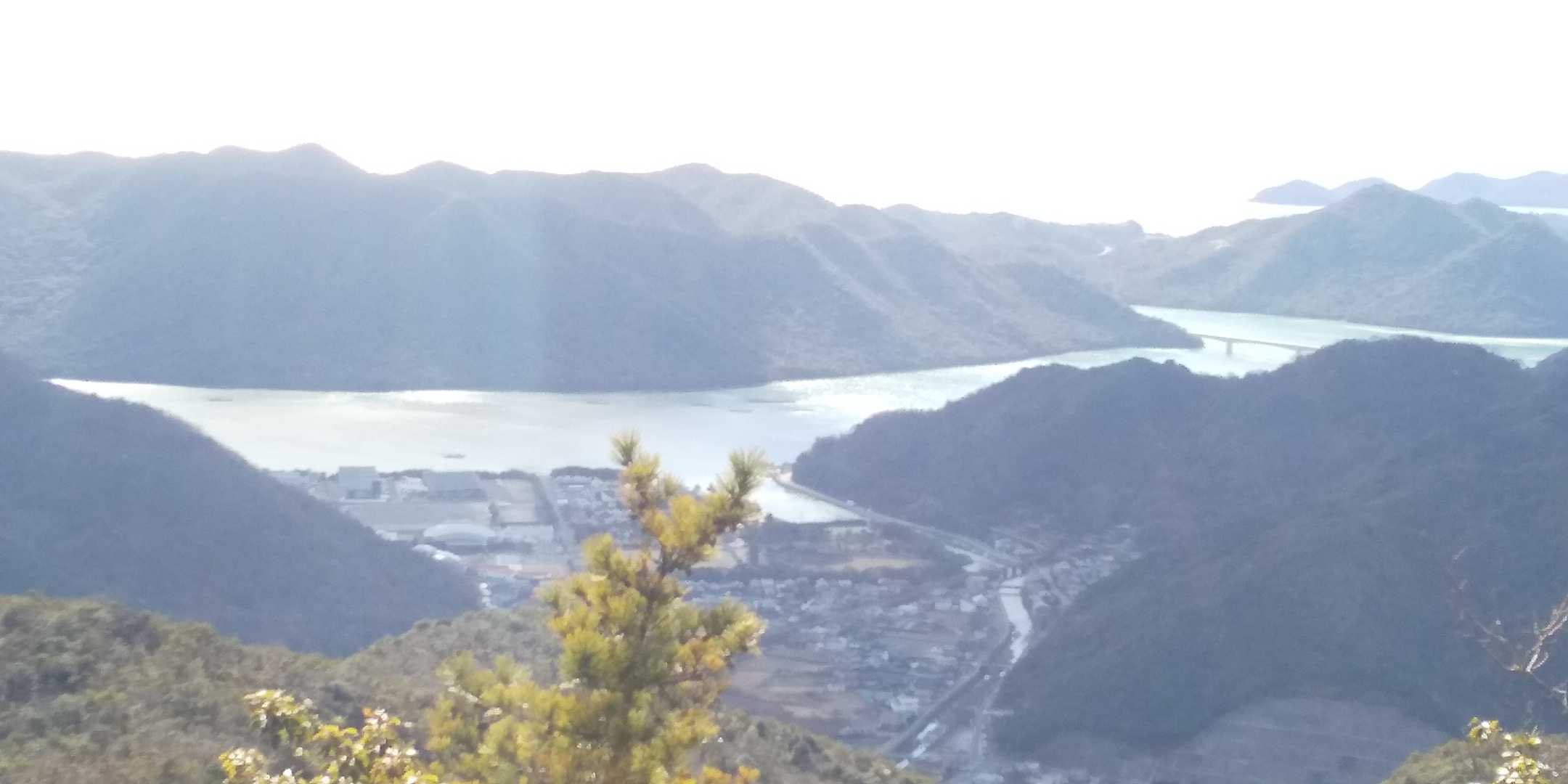 日生の町が綺麗に見える