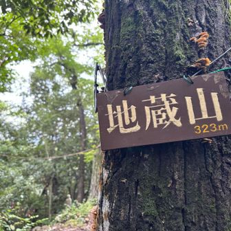 地蔵岳323m山頂！✨