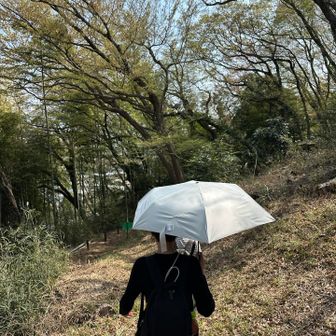 後輩Hちゃんは日傘持参😙さすが👍