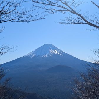 富士山、ドーン