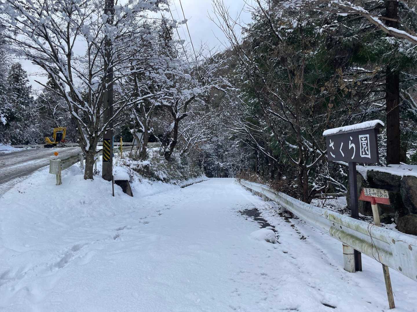 各務原遺産の森駐車場🅿️向け🚶