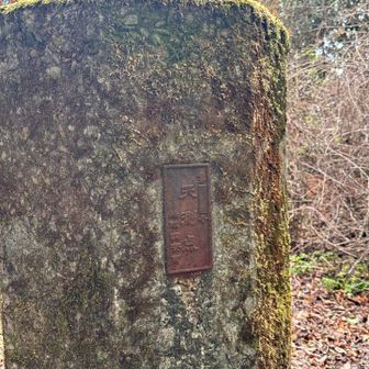 「天測点」九州には、大分2か所、長崎、熊本、鹿児島、ここの6か所のようです。昭和30年代に設置されたようです…
どなたが、どうやって運んだんでしょ？
また、調べてみます👀