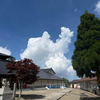 天狗さまに見える…