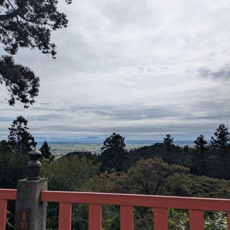 大中寺の境内より