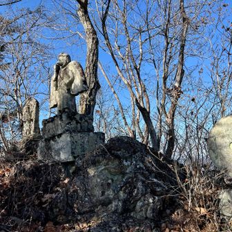 石像②
これは烏天狗って分かる😄