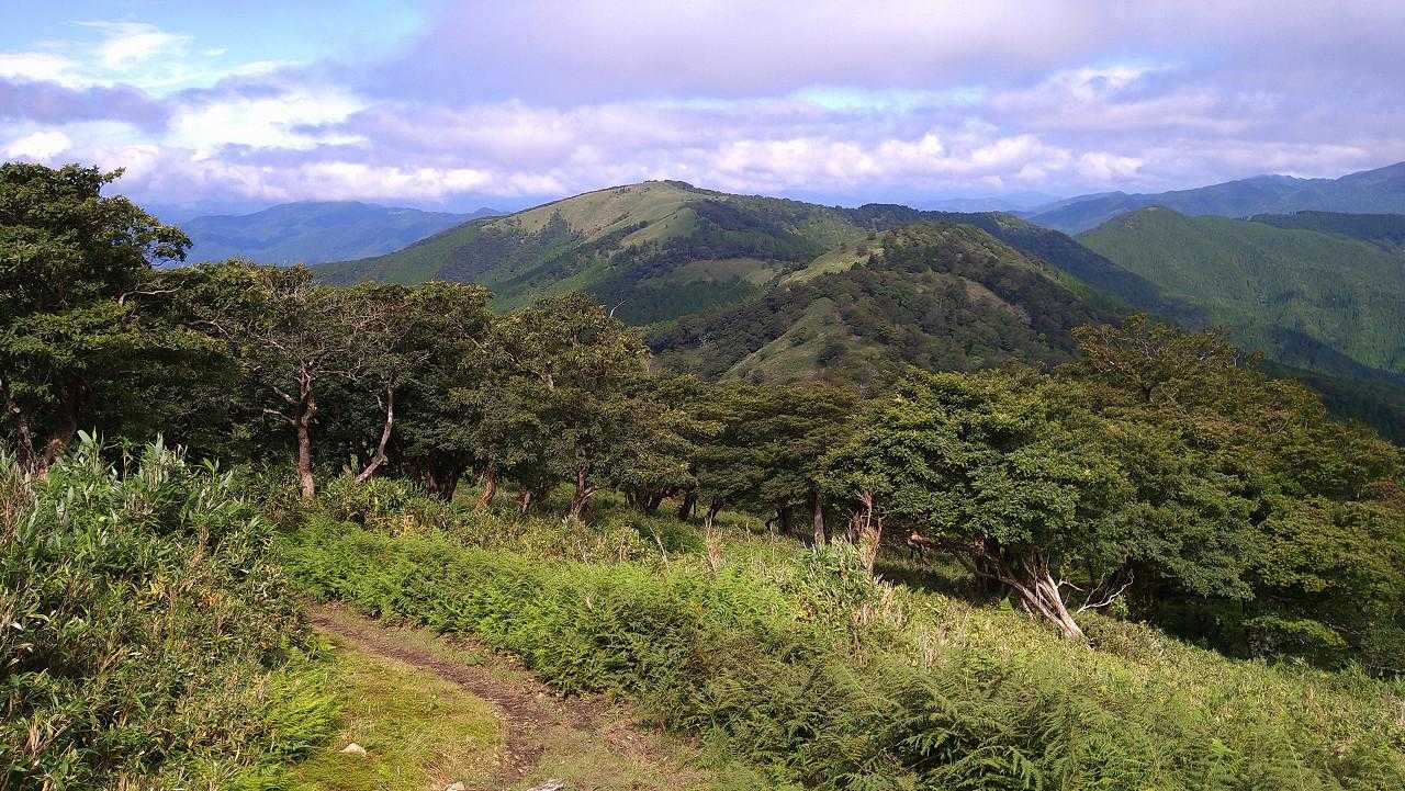 絶景の稜線