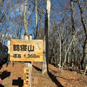 鶴寝山に到着